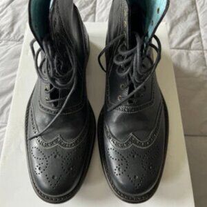 John Fluevog Wordsworth Laureates Lace-Up Boot | Unisex M4/W6 | Black / Gray